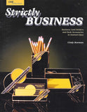 Vintage OOP 2000 'Strictly Business' Stained Glass Pattern Book - Business card holders and desk accessories!