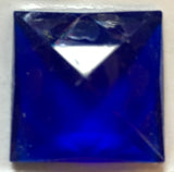 Sparkly Jewel and Bevel Cluster Stained Glass Set with 25mm Faceted Glass Jewel - 9 colors available!