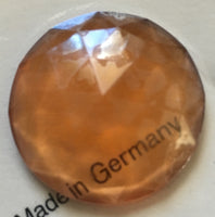30mm Faceted Glass Jewels for Stained Glass ~ 18 Colors Available!!