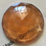 30mm Faceted Glass Jewels for Stained Glass ~ 18 Colors Available!!