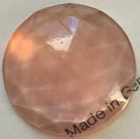 30mm Faceted Glass Jewels for Stained Glass ~ 18 Colors Available!!