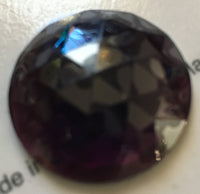30mm Faceted Glass Jewels for Stained Glass ~ 18 Colors Available!!