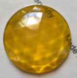 30mm Faceted Glass Jewels for Stained Glass ~ 18 Colors Available!!