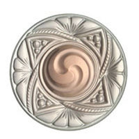 Victorian 40mm Swirl Glass Jewel for Stained Glass - 8 colors available!