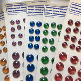 Odyssey Antique Jewel Set Dragonfly - AM 1585 - 36 Jewels - Five color sets available- Clearance!