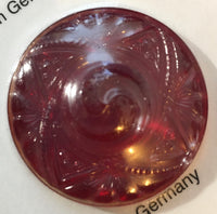 Victorian 40mm Swirl Glass Jewel for Stained Glass - 8 colors available!