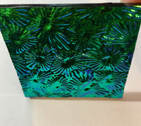 Black CBS Emerald 'Florentine' 90 COE Dichroic Glass - 5 sizes!