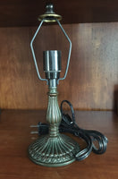 Vintage Green Brown Mini 'Classic' Lamp Base