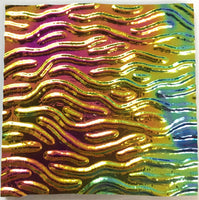 CBS Black Green Magenta Fusion Stream X 90 COE Dichroic Glass - 5 sizes available!