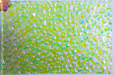Clear CBS Green Magenta Reflector 'Dew Drop' 90 COE Dichroic Glass - 5 sizes available!