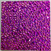 Black CBS Green Magenta Reflector 'Dew Drop' 90 COE Dichroic Glass - Available in 5 sizes!