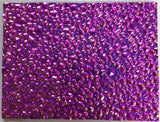Black CBS Green Magenta Reflector 'Dew Drop' 90 COE Dichroic Glass - Available in 5 sizes!
