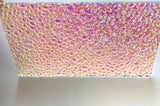 Clear CBS Magenta Green 'Dew Drop' 90 COE Dichroic Glass - 5 sizes available!