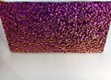 Black CBS Green Magenta Reflector 'Dew Drop' 90 COE Dichroic Glass - Available in 5 sizes!