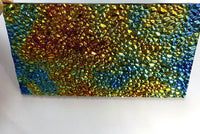 CBS Black Green Magenta Fusion Dew Drop 90 COE Dichroic Glass - Available in 5 sizes!