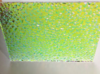 Clear CBS Green Magenta Reflector 'Dew Drop' 90 COE Dichroic Glass - 5 sizes available!