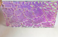Clear 3mm CBS Emerald 'Figure C' 90 COE Dichroic Glass - 5 sizes available!