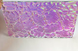 Clear 3mm CBS Emerald 'Figure C' 90 COE Dichroic Glass - 5 sizes available!