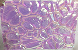 Clear 3mm CBS Emerald 'Figure C' 90 COE Dichroic Glass - 5 sizes available!