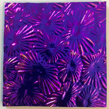 Black CBS Magenta Reflector 'Florentine' 90 COE Dichroic Glass - 5 sizes available!