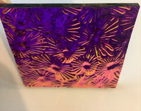 Black CBS Magenta Reflector 'Florentine' 90 COE Dichroic Glass - Beautiful!