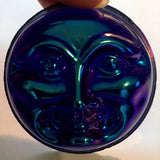 Iridescent Iris Moonface Jewels for Stained Glass, Lampshades and Jewelry - Breathtakingly beautiful!
