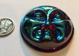 Iridescent Iris Moonface Jewels for Stained Glass, Lampshades and Jewelry - Breathtakingly beautiful!