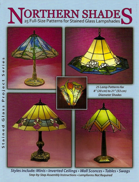 Northern Shades - Stained Glass Lampshade Patterns - Awesome lamp shade patterns!