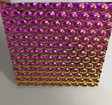 Black Uroboros CBS Green Magenta Reflector 'Radium' 90 COE Dichroic Glass