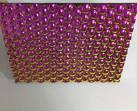 Black Uroboros CBS Green Magenta Reflector 'Radium' 90 COE Dichroic Glass