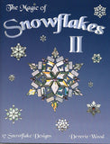 OOP 2001 'The Magic of Snowflakes 2' Stained Glass Patterns - Full size patterns that can use bevels and jewels!