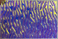 Clear CBS Cyan Copper 'Stream X' 90 COE Dichroic Glass - 5 sizes available!