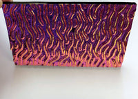Black 3mm CBS Green Magenta Reflector Stream X 90 COE Dichroic Glass - 5 sizes available!