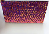 Black 3mm CBS Green Magenta Reflector Stream X 90 COE Dichroic Glass - 5 sizes available!