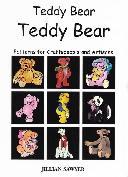 Teddy Bear, Teddy Bear 2005 Stained Glass Pattern Book by Jillian Sawyer